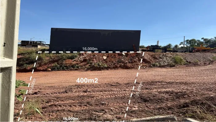 Lote 400m² em Condomínio - Colônia Agrícola Kanegae | Riacho Fundo I - R$ 180 mil
