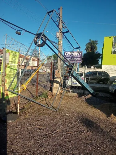Placas e painel