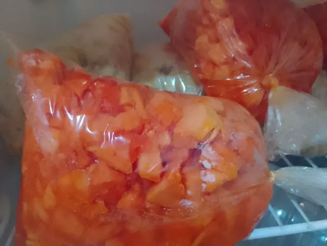 Polpa de mamão de 1kg