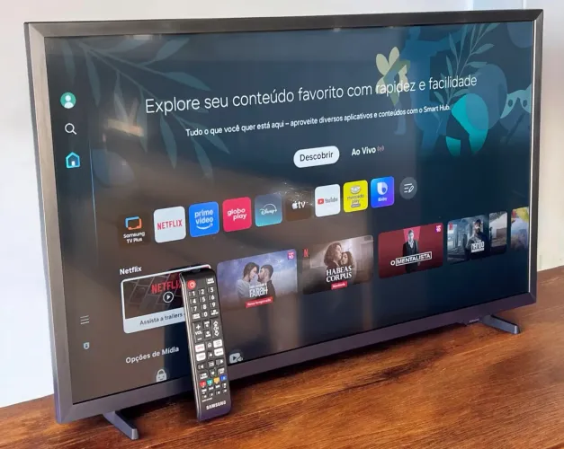 Smart TV Samsung 32" Tizen | HDR | Alexa | H5000 | IMPECÁVEL | Estado de nova | Entrego