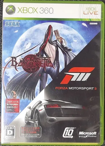 Bayonetta + forza motorsport 3 xbox 360
