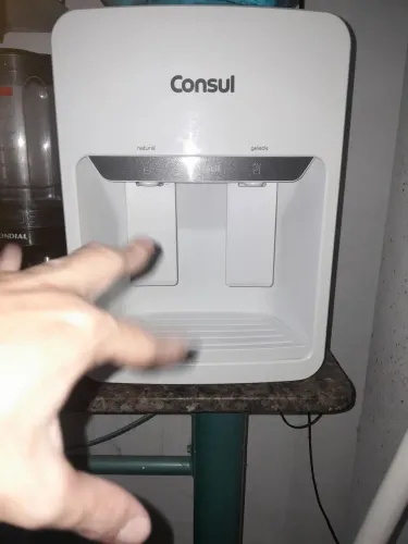 Gelagua parou de gelar.