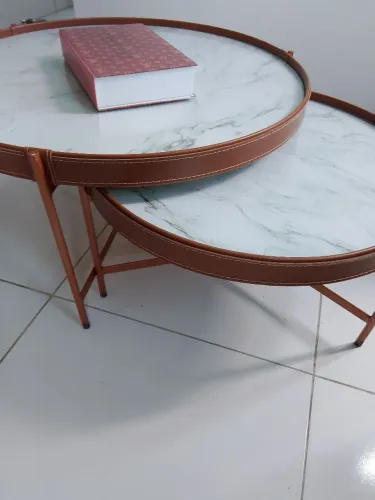 Belíssimo conjunto de centro de sala