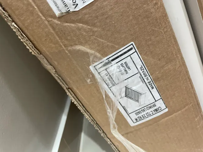 Berço bebê retrátil 