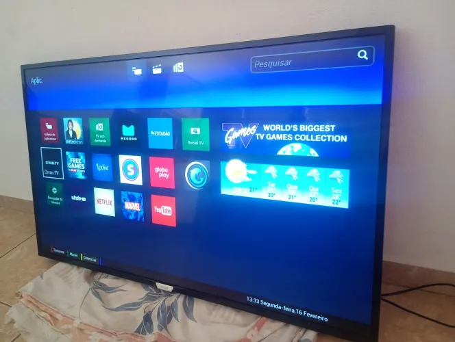 Vendo essa tv 50 polegadas smart 4k
