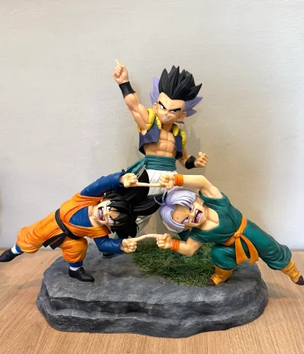 Estátua DBZ ( Fusão) Gotenks