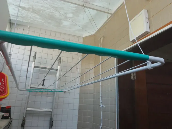 Varal de teto secalux 1m