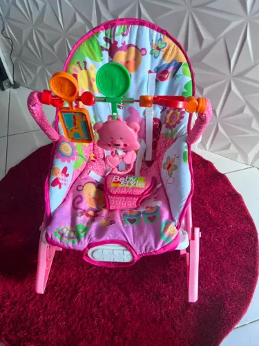 cadeira de descanso e balanço vibratória infantil