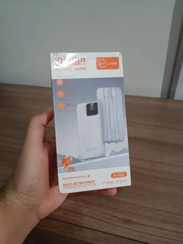 Carregador portátil power bank 20.000 mAh