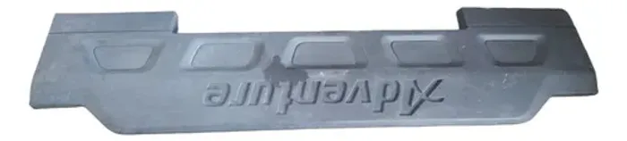 Moldura Tampa Traseira Fiat Strada 2008 A 2013 Cinza-escuro