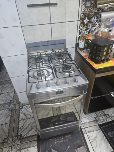 Fogão Brastemp inox