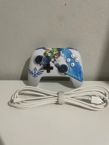 Controle power a - Nintendo Switch - The legend of zelda - SEMI NOVO 
