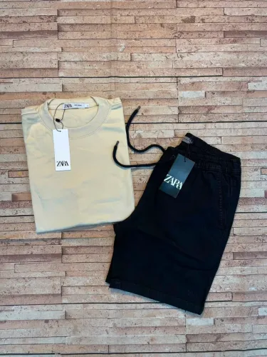 Kit Blusa + Bermuda Zara
