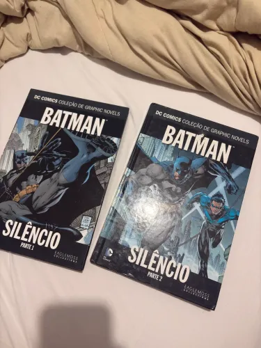 HQ Batman silêncio parte 1 e 2 Eaglemoss