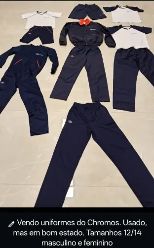 Uniforme do Colégio Chromos