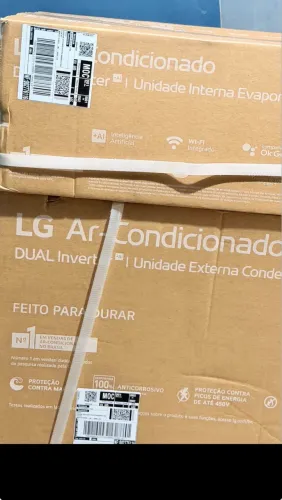 Ar Condicionado Split Dual Inverter LG Compact AI 9000 BTU LACRADO