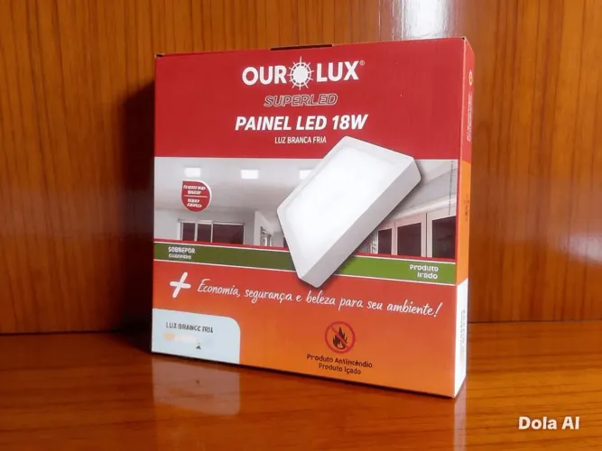 Plafon Led quadrado ourolux 