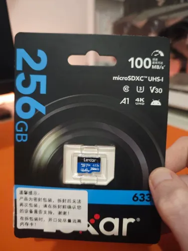 Micro SD Card 256Gb Lexar A1