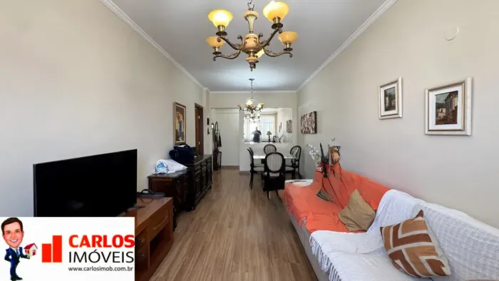 Amplo Apartamento 2 Form Dep. Completa na Rua Oswaldo Cruz 114 m² com Vista Livre