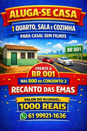 Aluguel Recanto das Emas ( entrar em contato pelo numero do anúncio)