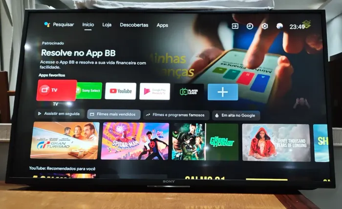 TV 4K impecável