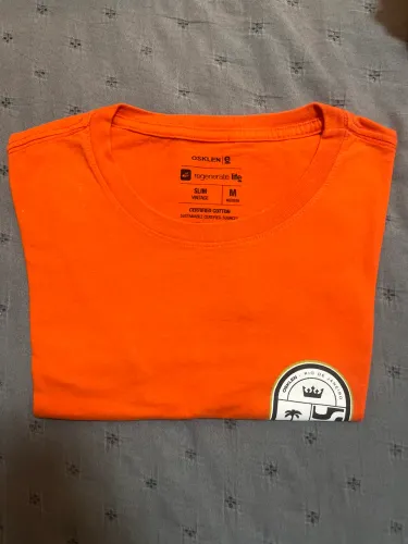 Camisa laranja Osklen Oficial Linda