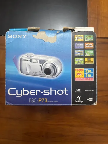 Câmera Digital Sony Cyber-shot - Fotográfica Antiga
