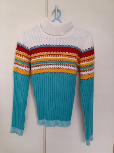 blusa Inverno estampada