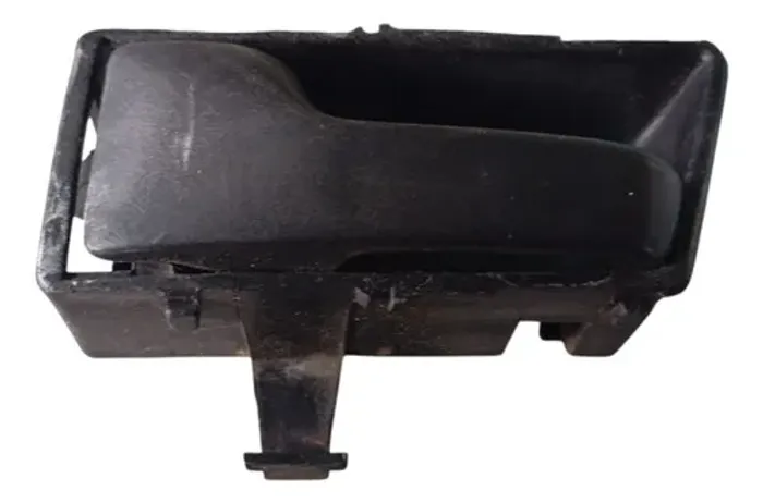 Maçaneta Interna Esquerda Vw Saveiro Gol Quadrado Zbc837235a Preto Dianteira