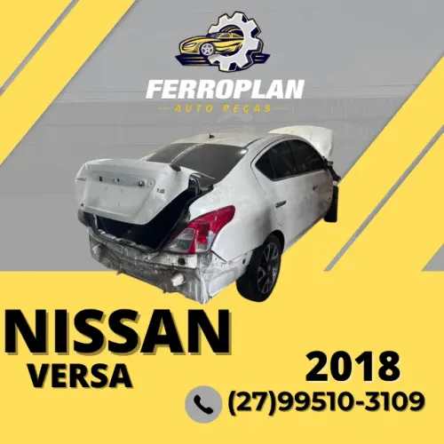 Nissan Versa 2018 para Retirada de Peças - Sucata Completa