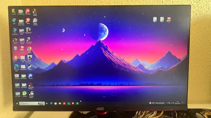 Monitor AOC 75Hz, 22polegadas