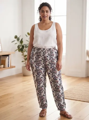 Calça em viscose - GG