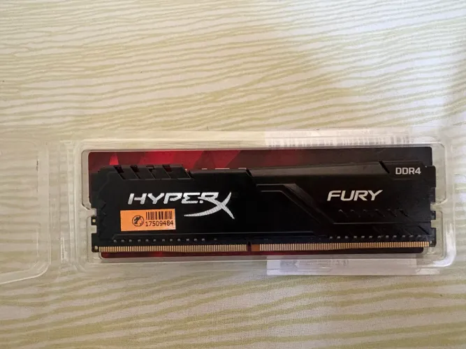 Memória RAM 8GB ddr4 hyperx