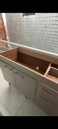 Balcão de cozinha com pia - SEMI NOVO