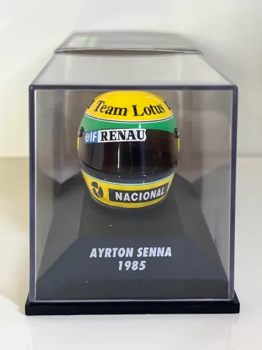 Ayrton Senna Capacete 1:8 Minichamps 1985