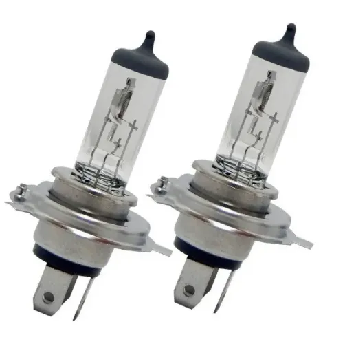 Par Lâmpada H4 Halógena Luz Amarela Gauss Farol Alto Baixo - PROMOÇÃO