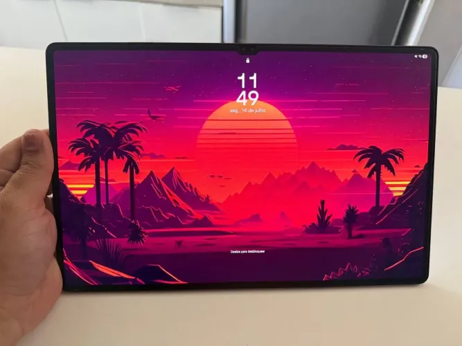 Galaxy Tab S9 Ultra 12GB RAM 512GB com teclado, troco por inferior, linha S ou iPhone