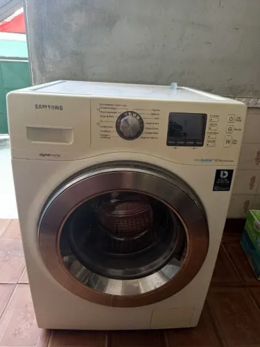 Máquina de Lavar Samsung Front Load WF106U4SAWQFAZ 10,1 kg - Para Conserto ou Peças
