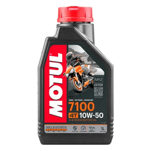 Óleo MOTUL 10w50 4T 7100 MA2 100% sintético