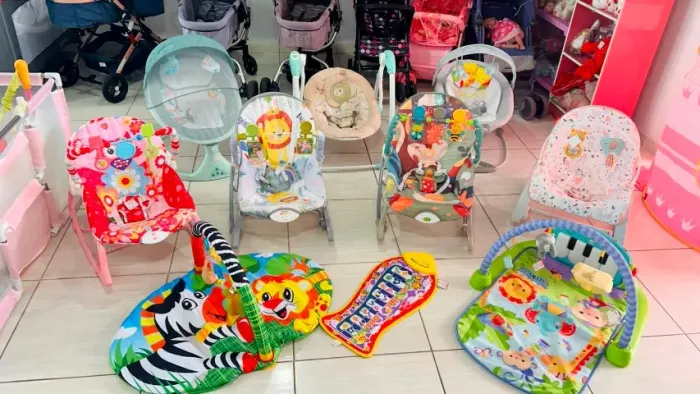 A PARTIR DE $79,99 Cadeiras de Balanço e descanso, vibram e tocam, Automaticas bem variado