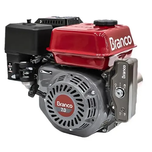 Motor Branco 4T 7.0 Hp Partida Elétrica