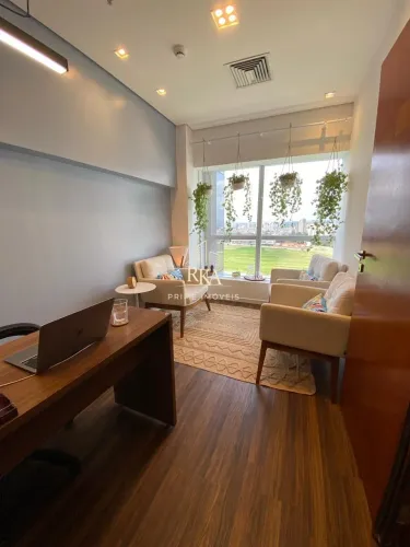 Sala comercial com 40m² e 1 vaga à venda e locação no Edifício Brascan Century P