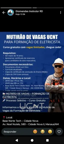 Servico de eletricidade
