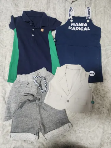 Lote roupas menino 6 a 9 meses
