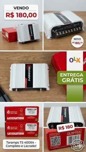 Amplificador taramps ts400
