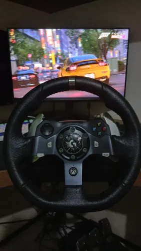 Volante logitech g920 acelerador e pedais ficam oscilando, problema cronico do logitech