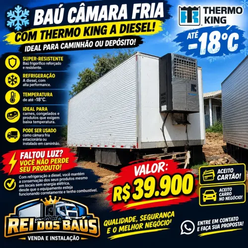 Bau refrigerado frigorifico 7,5 mt