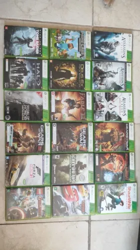 Jogos originais de Xbox 360 R$50,00. Comprando acima de 3 jogos faço desconto.