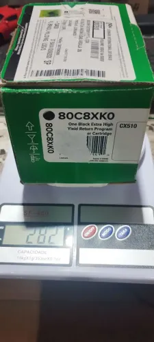 Cartucho Toner Cx410 Cx510 80c8xk0 - Preto - Lacrado
