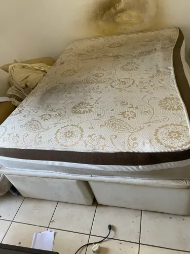 Cama Box baú + colchão casal